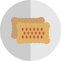 Biscuit Vector Icon Design