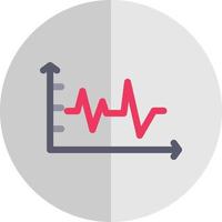 Inflation Graph Vector Icon Design