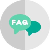 FAQ Vector Icon Design