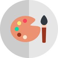 Paint Palette Vector Icon Design