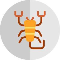 diseño de icono de vector de escorpión