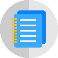 Notebook Vector Icon Design