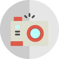 Compact Camera Vector Icon Design