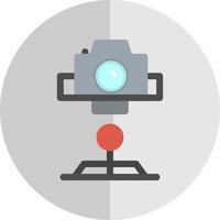 Tripod Camera Vector Icon Design