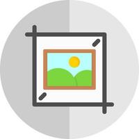 Crop Vector Icon Design