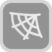 Spider Web Vector Icon Design