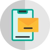 diseño de icono de vector de sms