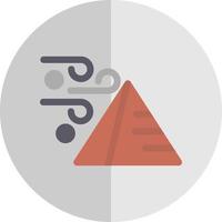 Desert Sandstorm Vector Icon Design