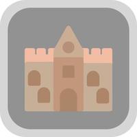 diseño de icono de vector de castillo