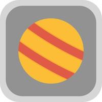 Fitball Vector Icon Design