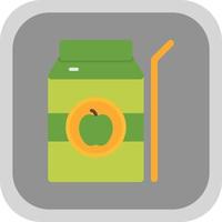 Apple Juice Vector Icon Design