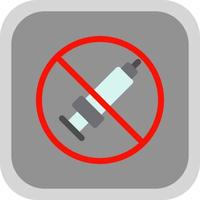 No Steroids Vector Icon Design