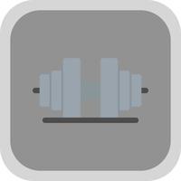 Barbells Vector Icon Design
