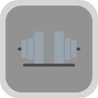 Barbells Vector Icon Design