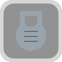 Kettlebell Vector Icon Design