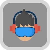 Gamer Vector Icon Design