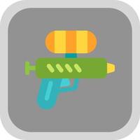 Water Gun Vector Icon Design