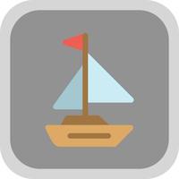 Boat Vector Icon Design