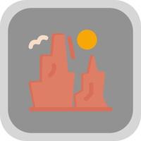 Grand Canyon Vector Icon Design