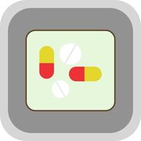 Pills and Tablets Vector Icon Design