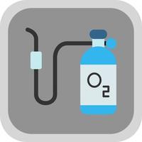 Oxygen Tank Vector Icon Design