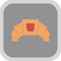 Croissant Vector Icon Design