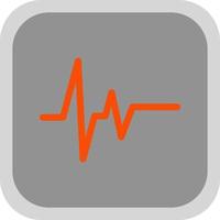 Electrocardiogram Vector Icon Design