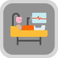 Medical Supervision Vector Icon Design