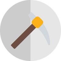 Pickaxe Vector Icon Design