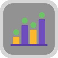 Statistical Analysis Vector Icon Design