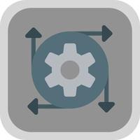Data Transformation Vector Icon Design