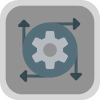 Data Transformation Vector Icon Design