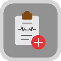 Medical History Vector Icon Design