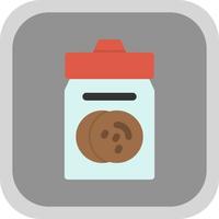 Cookie Jar Vector Icon Design