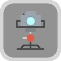 Tripod Camera Vector Icon Design