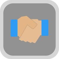 Game Handshake Vector Icon Design