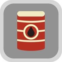 Oil Barrell Vector Icon Design