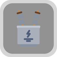 Power Transformer Vector Icon Design