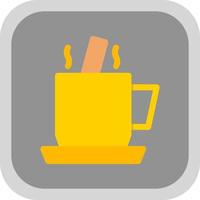 Coffee Mixing Vector Icon Design