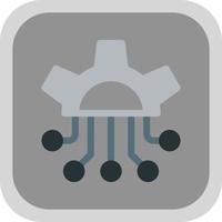 Neural Engineering Vector Icon Design