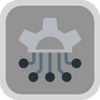 Neural Engineering Vector Icon Design