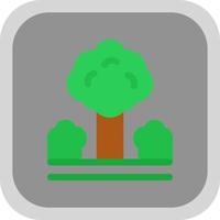 Jungle Landscape Vector Icon Design