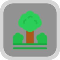 selva paisaje vector icono diseño