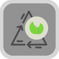 Zero Emission Vector Icon Design