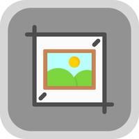 Crop Vector Icon Design