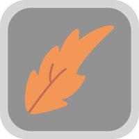 Dry Leaves Vector Icon Design
