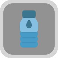 Water Flask Vector Icon Design