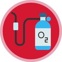 Oxygen Tank Vector Icon Design