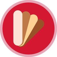 Tongue Depressor Vector Icon Design