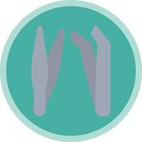 Tweezers Vector Icon Design